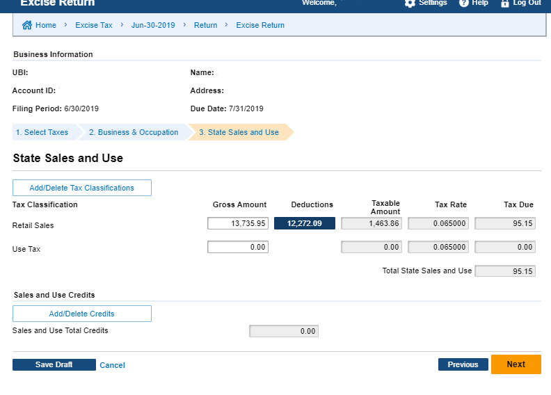 how to file and pay sales tax in washington