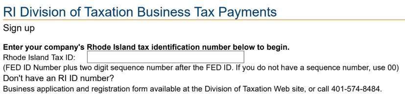 How To Register For A Sales Tax Permit In Rhode Island | TaxValet