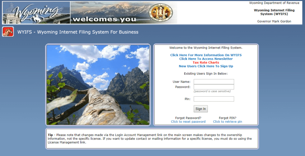 How to File and Pay Sales Tax in Wyoming TaxValet