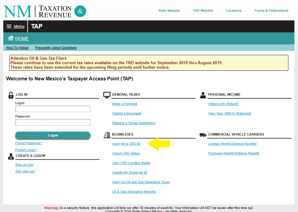 How To Register For A Sales Tax Permit In New Mexico Taxvalet 4476