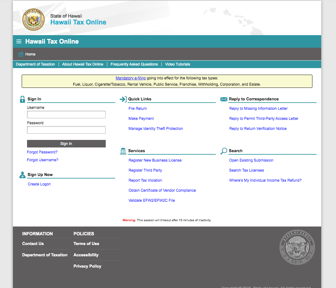 How to File and Pay Sales Tax in Hawaii | TaxValet